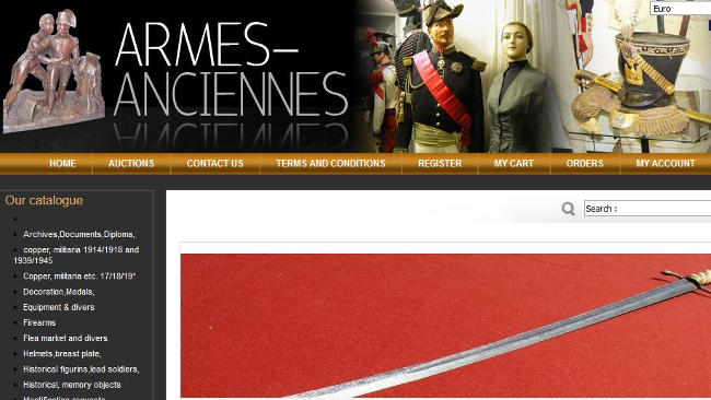 Armes anciennes