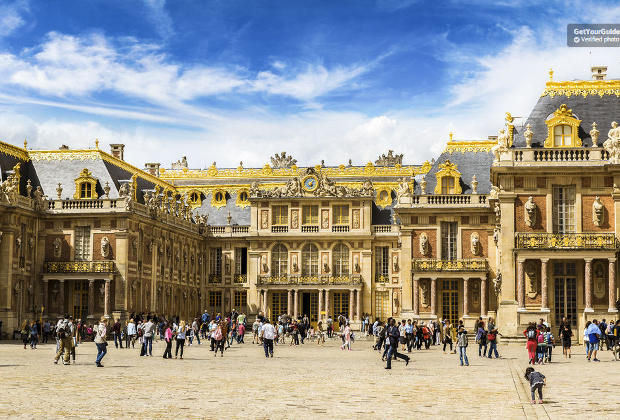 Château de Versailles billet coupe file