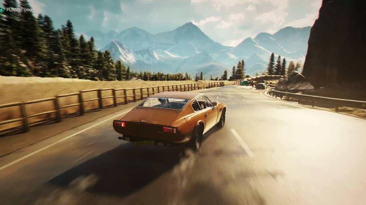 Bond pursuing rogue agent 009